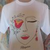 Resprira cotton fabric printed on one side, size M