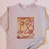 EL silencio d’El alma cotton fabric printed on one side, size S